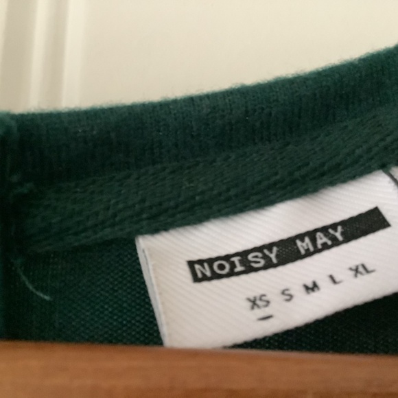 Noisy May Zip Crew Neck Sweater - Picture 4 of 5